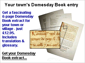 Image of Domesday Extract available to order